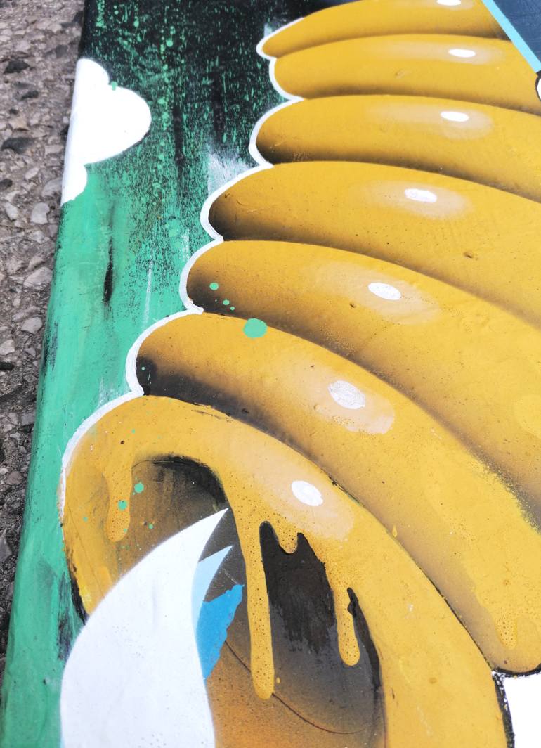 Original Contemporary Abstract Painting by Ac One