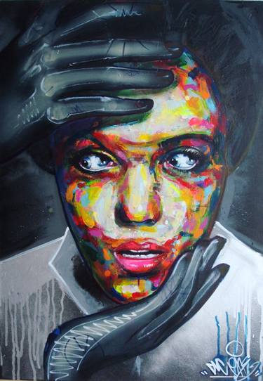 Original Portrait Paintings by AC ONE