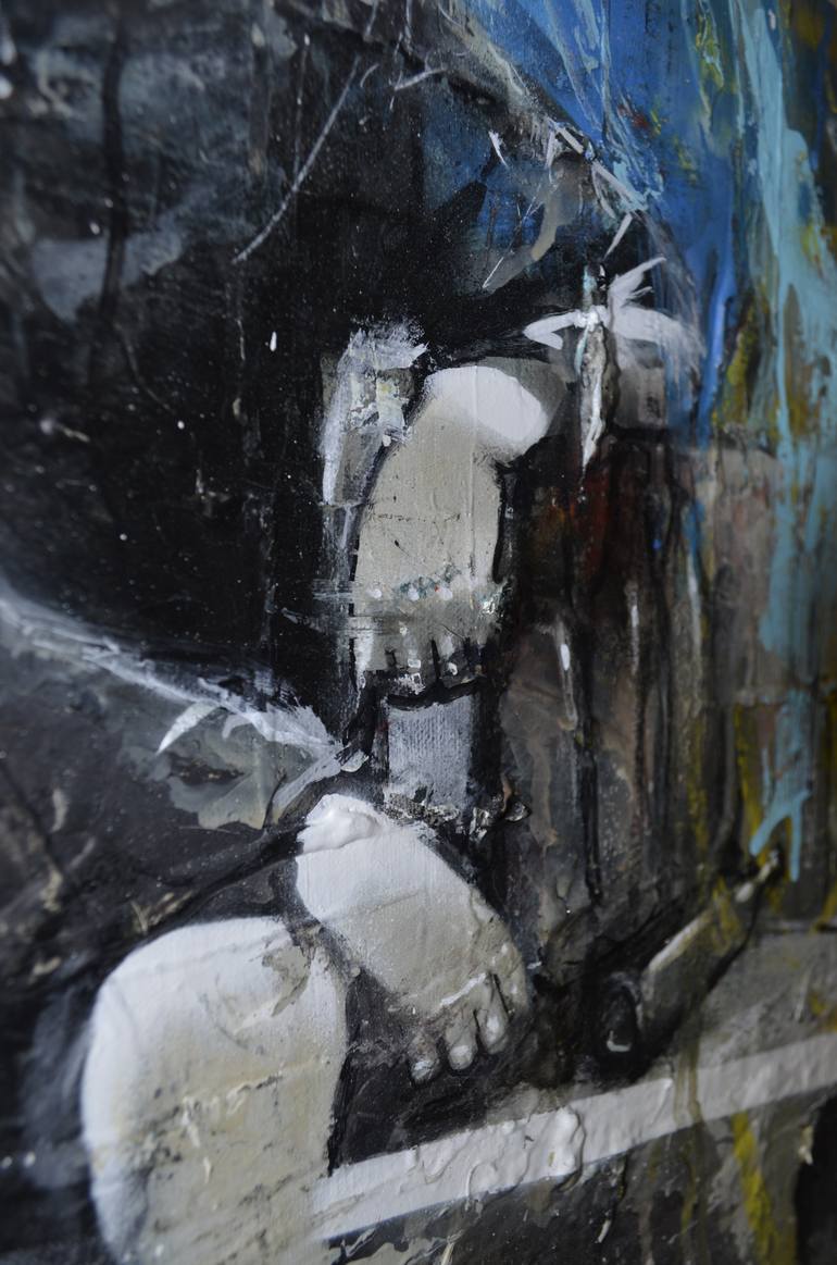 Original Documentary Family Painting by Ac One