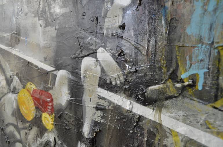 Original Documentary Family Painting by Ac One