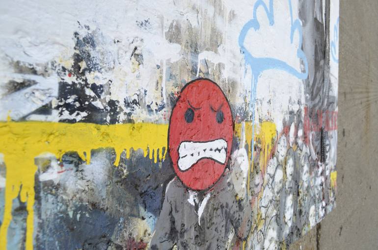 Original Illustration People Painting by Ac One