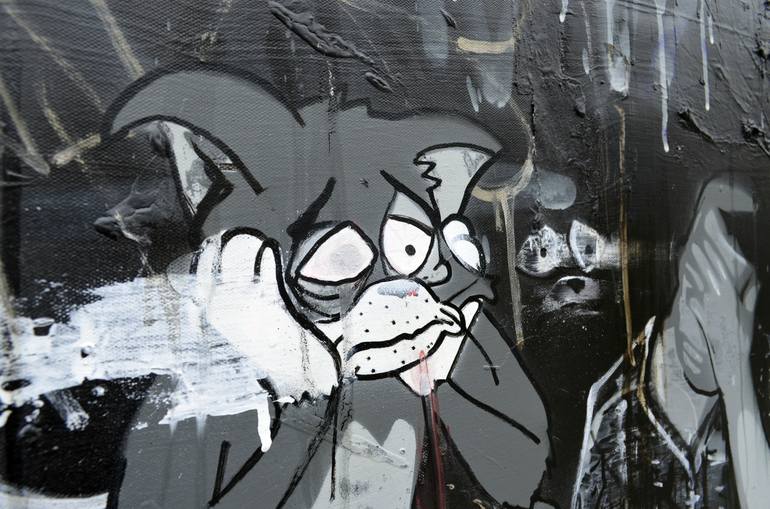 Original Documentary People Painting by Ac One