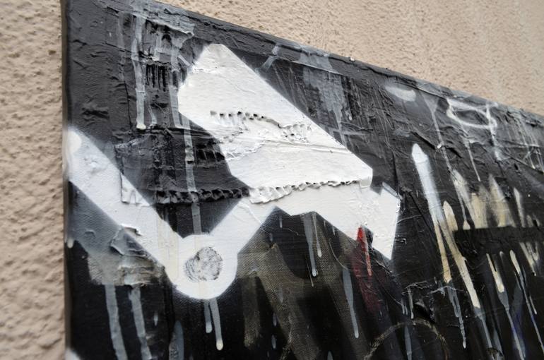 Original Documentary People Painting by Ac One