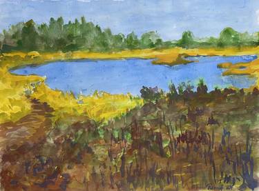 Original Realism Landscape Painting by Ranulf Streuff