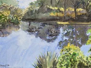 Original Realism Landscape Painting by Ranulf Streuff