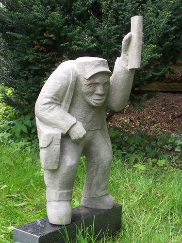 Original People Sculpture by Ranulf Streuff