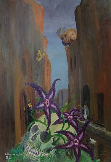 Original Surrealism Mortality Paintings by Ranulf Streuff