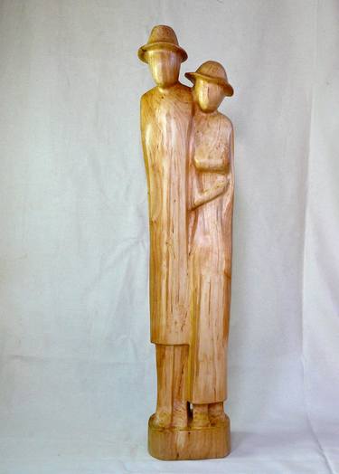 Original People Sculpture by Ranulf Streuff