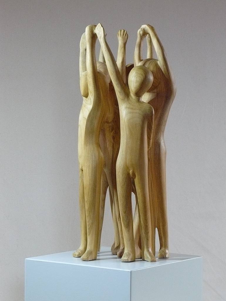 Original People Sculpture by Ranulf Streuff