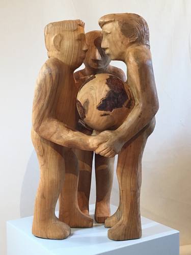 Original Figurative Men Sculpture by Ranulf Streuff