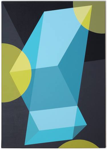 Print of Abstract Geometric Paintings by István JARMECZKY