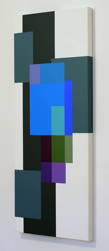 Original Geometric Paintings by István JARMECZKY