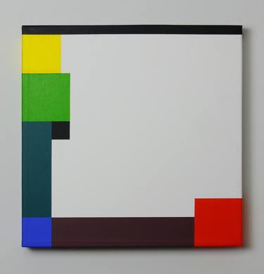 Original Modern Geometric Paintings by István JARMECZKY