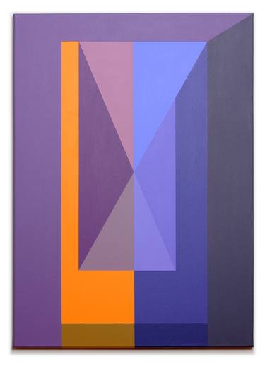 Original Geometric Paintings by István JARMECZKY