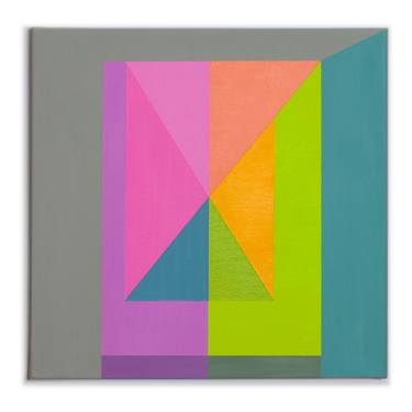 Original Geometric Paintings by István JARMECZKY