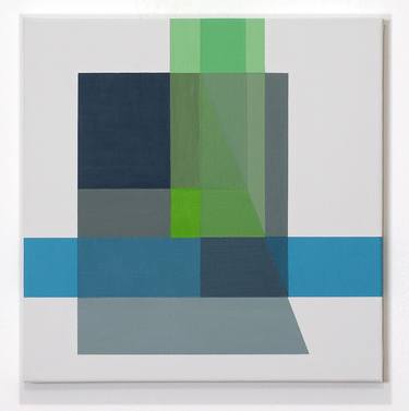 Print of Abstract Geometric Paintings by István JARMECZKY