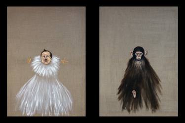 Original Figurative Body Painting by Nicolas Camino