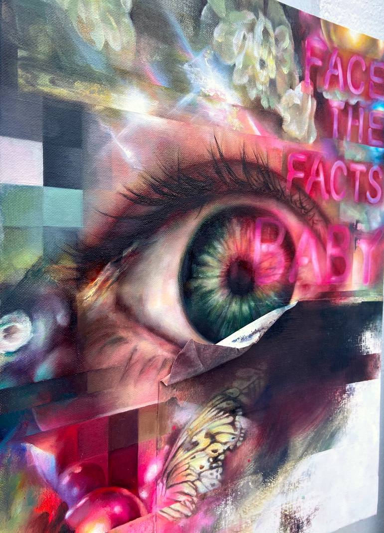 Original Realism Abstract Painting by Kristina Butigan