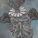 The Flying Bin Bag Deity by Nicholas Dedics