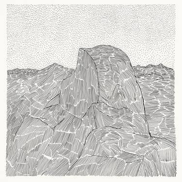 Original Minimalism Landscape Drawings by Jonathan Wills