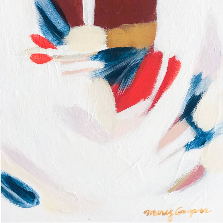 Original Abstract Expressionism Abstract Painting by Mary Gaspar