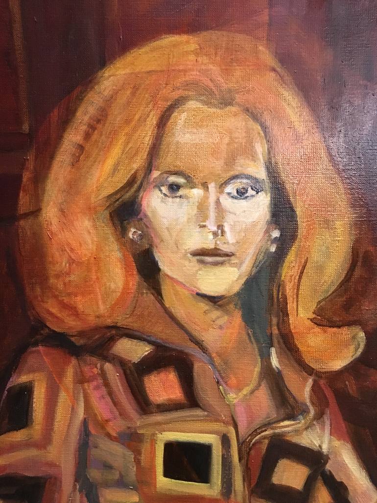 Original Expressionism People Painting by Tessa Zerbib