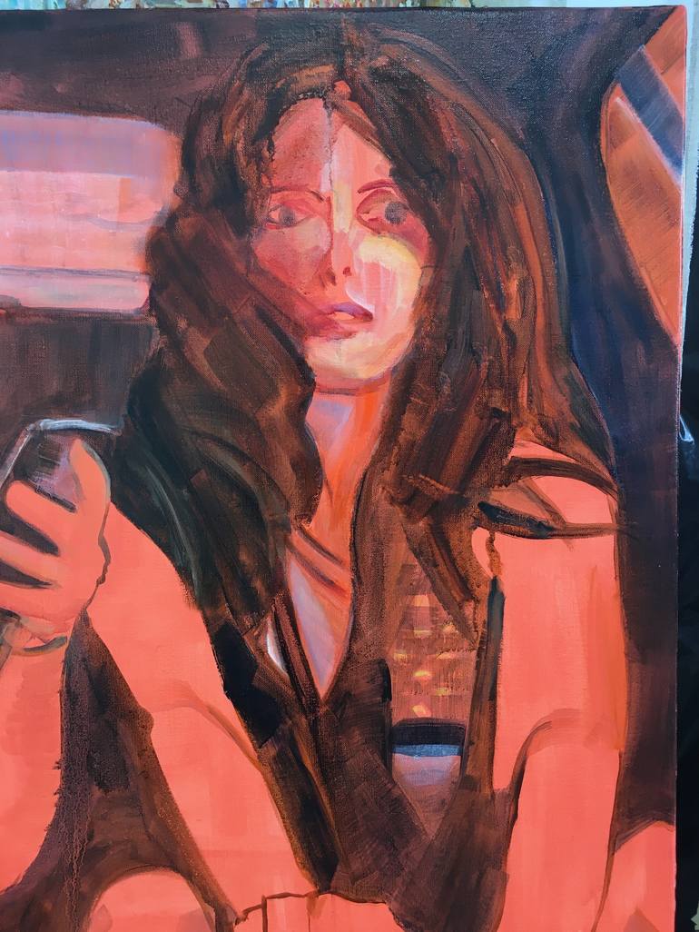 Original People Painting by Tessa Zerbib