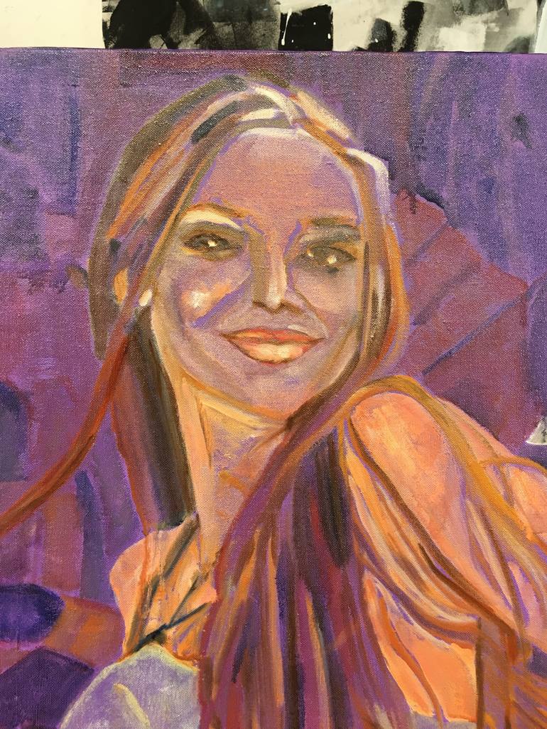 Original Conceptual People Painting by Tessa Zerbib