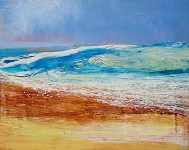 Print of Abstract Expressionism Beach Paintings by Andrew Palmer