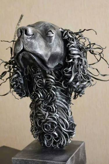 Original Figurative Animal Sculpture by Roman Kudryavtsev