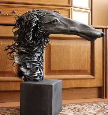 Original Figurative Animal Sculpture by Roman Kudryavtsev