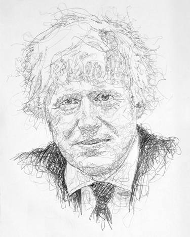 Print of Portraiture Politics Drawings by Vincent McDonnell