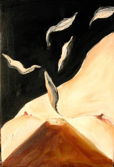 Original Figurative Nude Paintings by Martín Fernández Alicia