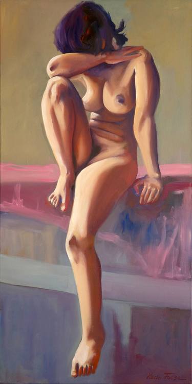 Original Figurative Nude Paintings by Radu Focsa