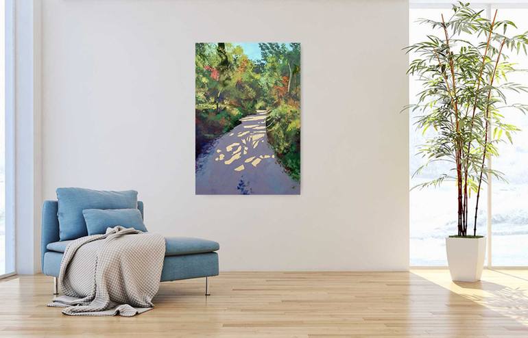 Original Impressionism Landscape Painting by Radu Focsa