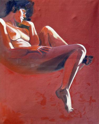 Print of Nude Paintings by Radu Focsa