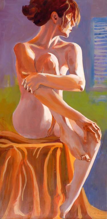 Print of Fine Art Nude Paintings by Radu Focsa