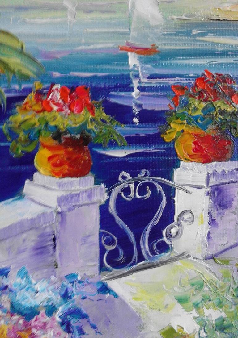 Original Seascape Painting by Asia Djibirova