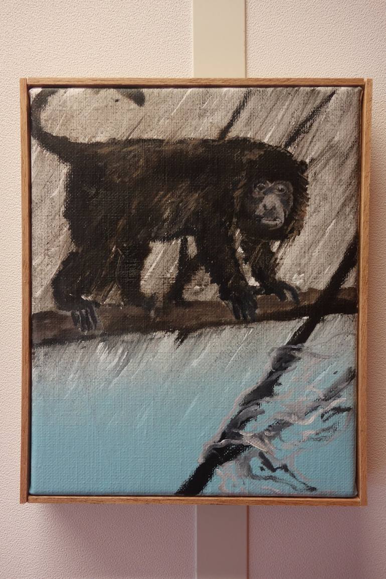 Original Contemporary Animal Painting by Peter de Boer