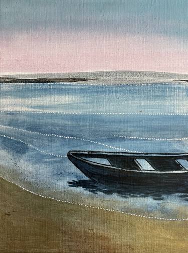 Original Boat Paintings by Peter de Boer