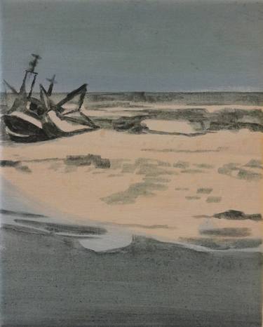 Print of Beach Paintings by Peter de Boer