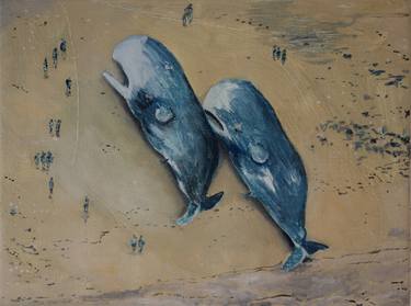 Print of Expressionism Animal Paintings by Peter de Boer