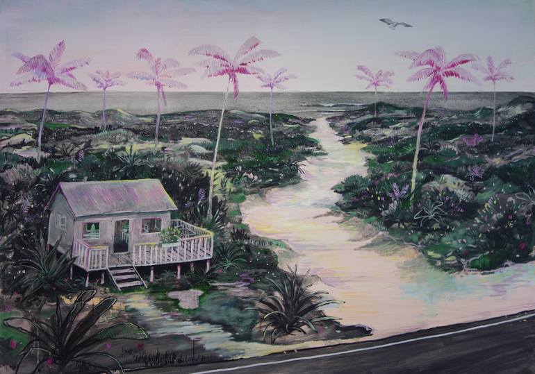 Print of Impressionism Nature Paintings by Peter De Boer