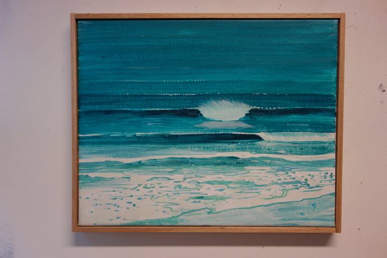 Original Figurative Water Painting by Peter De Boer