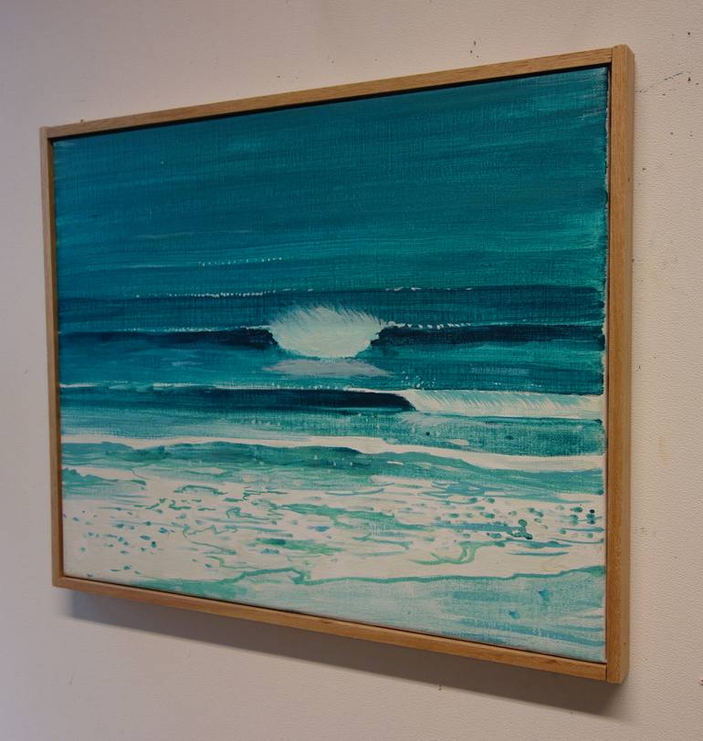 Original Figurative Water Painting by Peter De Boer