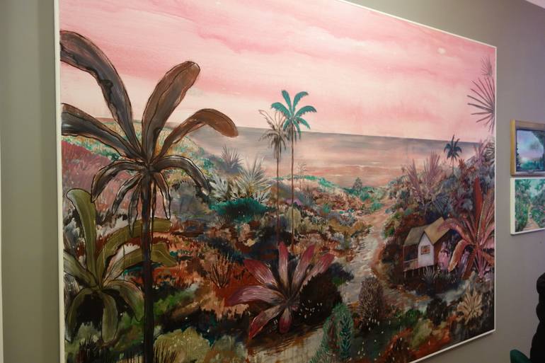 Original Expressionism Landscape Painting by Peter De Boer