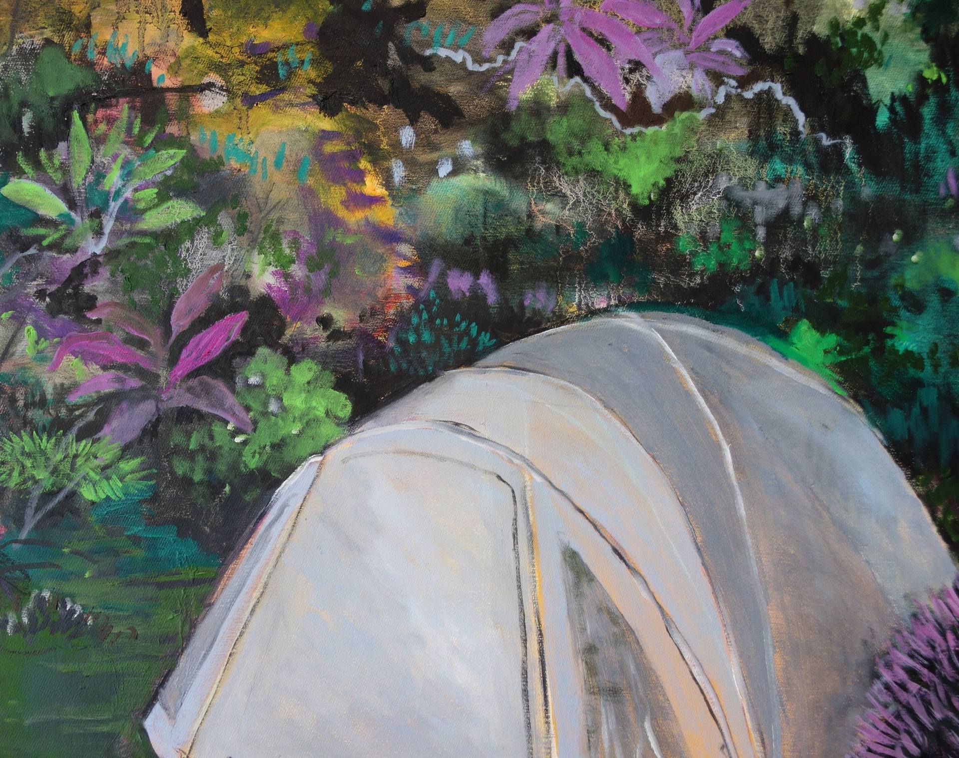 Tent Painting by Peter de Boer