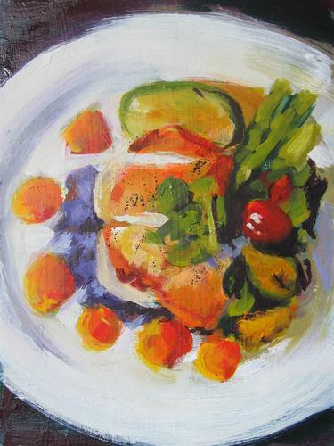 Print of Abstract Cuisine Paintings by Aileen McEwen