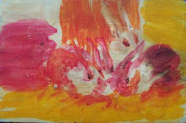 Original Expressionism Animal Paintings by Aileen McEwen