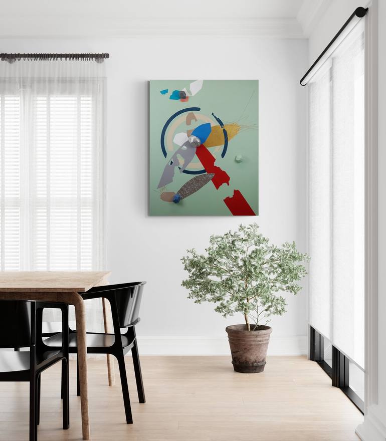 Original Abstract Painting by Lele De Bonis